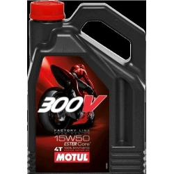 Motul 300V 15W50 4T ESTER Core ROAD RACING olej motocyklowy 4L